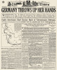 Germany Surrender, 1918. /Nfront Page Of 'The Los Angeles Times' For 13 October 1918 Announcing The German Government'S Acceptance Of Peace Terms Established By President Woodrow Wilson Earlier In The Year. Poster Print by Granger Collection - Item #