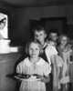 School Lunch, 1936. /Nstudents Lined Up For Their Hot Lunch At Oak Hill School, Chattanooga, Tennessee, September 1936. The Children Are Benefitting From A Works Progress Administration (Wpa) Program. Poster Print by Granger Collection - Item # VARGR