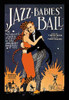 Jazz composition entitled Jazz Babies' Ball. Words written by Charles Bayha, and music written by Maceo Pinkard, ca. 1920. Cover art showing a couple in great period attire dancing to the swinging sounds of the music. Poster Print by Bertoli-Leivoez