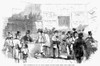 Voting In New York, 1858. /Nnew Yorkers, Predominantly Irish Immigrants, Casting Their Ballots In The 1858 Elections At A Saloon In Pearl Street. Wood Engraving From An American Newspaper Of 1858. Poster Print by Granger Collection - Item # VARGRC005