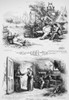 Nast: Tweed Ring Cartoon. /N'The Tammany Lords And Their Constituents.' One Of Thomas Nast'S Vitriolic Attacks On William M. 'Boss' Tweed And The Tweed Ring Published Shortly Before The New York State And Municipal Elections Of 1871. Poster Print by Nast: Tweed Ring Cartoon. /N'The Tammany Lords And Their Constituents.' One Of Thomas Nast'S Vitriolic Attacks On William M. 'Boss' Tweed And The Tweed Ring Published Shortly Before The New York State And Municipal Elections Of 1871. Poster Print by