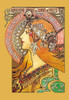 Alphonse Maria Mucha was a Czech Art Nouveau painter.  However, he did a great many posters and prints.  The period of his work has become known as the Belle _poque.  This poster was created for a client to advertise soap. Poster Print by Alphonse Mu