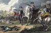 Naseby Battle, 1645. /Na Scottish Professional Soldier Takes The Bridle Of King Charles I'S Horse And Leads The Defeated King Away From The Battle Of Naseby, 14 June 1645. English Engraving, 18Th Century. Poster Print by Granger Collection - Item # V