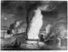 Tripolitan War, 1804. /Nthe Burning Of The Captured American Frigate 'Philadelphia' By Commodore Stephen Decatur And His Crew In Tripoli Harbor On The Night Of 16 February 1804. Italian Engraving, 1805. Poster Print by Granger Collection - Item # VAR