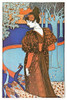 Woman with Peacocks.  High quality vintage art reproduction by Buyenlarge.  One of many rare and wonderful images brought forward in time.  I hope they bring you pleasure each and every time you look at them. Poster Print by Alphonse Mucha - Item # V