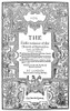 Raphael Holinshed (D. C1580). /Nenglish Chronicler. The Title Page Of The First Volume Of The First Edition Of Holinshed'S 'Chronicles Of England, Scotlande, And Irelande.' Published In London, England, 1577. Poster Print by Granger Collection - Item
