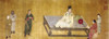China: Emperor And Prince. /Nthe T'Ang Emperor Ming Huang (712-756) Instructing His Son, The Crown Prince (Lower Right). Detail From A Painted Silk Scroll, Ming Dynasty (1368-1644), After An Earlier Painting. Poster Print by Granger Collection - Item