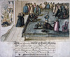 Mary, Queen Of Scots /N(1542-1587). Mary Stuart, Queen Of Scotland, 1542-1567. The Execution Of Mary At Fotheringhay Castle On 8 February 1587. Watercolor On Paper, C1613, By An Unknown Dutch Artist. Poster Print by Granger Collection - Item # VARGRC