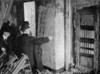 Triangle Factory Fire. /Nthe Triangle Shirtwaist Factory Fire, New York City, 25 March 1911. One Of The Floors Destroyed By The Fire. The Door Was Locked, As It Was Until The Janitor Had Searched The Workers For Stolen Pieces Of Fabric. Poster Print