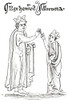 Marriage Of Henry Iii Of England To Eleanor Of Provence In 1236. Henry Iii, 1207 To 1272, King Of England. Eleanor Of Provence C. 1223 To 1291. Queen Consort. From The Book Short History Of The English People By J.R. Green, Published London 1893 Post
