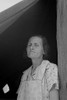 Migrant woman from Arkansas living in contractor's camp near Westley, California. She would prefer to live in a government camp, but the contractor system prevents, because of control over allocations of work Poster Print by Dorothea Lange - Item # V