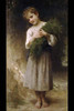 Return from the Fields.  High quality vintage art reproduction by Buyenlarge.  One of many rare and wonderful images brought forward in time.  I hope they bring you pleasure each and every time you look at them. Poster Print by William Bouguereau - I