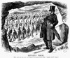 Boer War Cartoon, 1899. /N'Kr�ger'S Vision.' At The Outbreak Of The Boer War, October 1899, Transvaal President, Paul Kruger, Imagines Seeing Endless Lines Of British Soldiers. Contemporary English Cartoon From 'Punch,' By John Tenniel. Poster Print