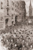 An Avalanche Of Telegraphic Tape Falls On New York'S Wall Street During The 1888 Presidential Election Campaign Parade. The First 'Ticker Tape' Parade Took Place Two Years Earlier During The Dedication Of The Statue Of Liberty In - Item # VAREVCHISL0