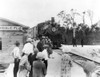 Railroads: Stations. /Nthe Arrival Of The Orange Blossom Special In Fort Lauderdale, Florida On Its First Run From Wildwood, New Jersey, Completing The East Coast Seaboard Train Connection, C1921. Poster Print by Granger Collection - Item # VARGRC001