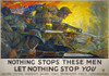 World War I: Poster, 1918. /Nposter Sponsored By The United States Shipping Board Emergency Fleet Corporation To Support American Troops Fighting In World War I. Lithograph By Howard Giles, 1918. Poster Print by Granger Collection - Item # VARGRC0132