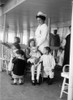 Floating Hospital, C1910. /Na Nurse With Children On The Deck Of The 'Helen C. Juilliard,' A Floating Hospital Operated For The Poor By The St. John'S Guild In New York City. Photograph, C1910. Poster Print by Granger Collection - Item # VARGRC032579