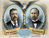Presidential Campaign, 1904. /Ntheodore Roosevelt And Charles W. Fairbanks As The Republican Party Candidates For President And Vice President On A Lithographic Campaign Poster By Kurz & Allison, 1904. Poster Print by Granger Collection - Item # VARG