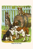 Visiting the New Puppy.  High quality vintage art reproduction by Buyenlarge.  One of many rare and wonderful images brought forward in time.  I hope they bring you pleasure each and every time you look at them. Poster Print by Bird & Haumann - Item