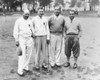 1935 Ryder Cup Scotch Foursome. L-R Alf Perry And John Busson Of The British Team And Walter Hagan And Gene Sarazen Of The U.S. Team. The U.S. Team Won The Semi-Annual Classic. It Was The First Of Seven Consecutive Wins By The U.S. - Item # VAREVCCSU