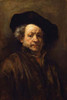 Self Portrait.  High quality vintage art reproduction by Buyenlarge.  One of many rare and wonderful images brought forward in time.  I hope they bring you pleasure each and every time you look at them. Poster Print by Rembrandt Van Rijn - Item # VAR
