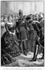 Victoria Of England /N(1819-1901). Queen Of Great Britain, 1837-1901. The Shah Of Persia, Naser Al Din, Presenting His Suite To Queen Victoria At Windsor Castle, 20 June 1873. Wood Engraving, 19Th Century. Poster Print by Granger Collection - Item #