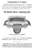 Patent Medicine Pamphlet. /Npage From A 19Th Century American Pamphlet Advertising The German Electric Suspensory Belt As A Cure For 'Nervous Debility' And 'Loss Of Vigor,' Discreet Terms For Impotence. Poster Print by Granger Collection - Item # VAR