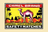 Thousands of companies manufactured matches worldwide and used a variety of fancy labels to make their brand stand out.  The match boxes had unusual topics but some were much prettier than others. Features a camel. Poster Print by unknown - Item # VA
