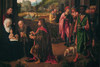 Adoration of the Magi.  High quality vintage art reproduction by Buyenlarge.  One of many rare and wonderful images brought forward in time.  I hope they bring you pleasure each and every time you look at them. Poster Print by Gerard David - Item # V