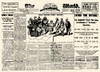 Nellie Bly (1867-1922). /Npseudonym Of Elizabeth Seaman, N_E Cochrane. Front Page Of The New York World, 26 January 1890, Headlining The Round The World Trip Of Nellie Bly In 72 Days, 6 Hours And 11 Minutes. Poster Print by Granger Collection - Item