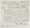 Writ Of Debt, 1762. /Nwrit Issued To The Sheriff Of Litchfield County, Connecticut, By The Court Clerk, 23 February 1762, Ordering Him To Obtain Satisfaction Of A Debt From One Samuel Osborn Or Have Him Jailed Until The Debt Was Paid. Poster Print by