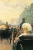 Carriage Parade .  High quality vintage art reproduction by Buyenlarge.  One of many rare and wonderful images brought forward in time.  I hope they bring you pleasure each and every time you look at them. Poster Print by Frederick Childe  Hassam - I