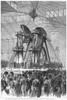 Corliss Steam Engine, 1876. /Npresident Ulysses S. Grant And Emperor Dom Pedro Ii Of Brazil Starting The Corliss Engine At The Opening Ceremonies Of The Centennial Fair In Philadelphia, Pennsylvania, 1876. Engraving, 1876. Poster Print by Granger Col