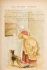 Nursery Rhyme And Illustration Of Old Mother Hubbard From Old Mother Goose's Rhymes And Tales. Illustrated By Constance Haslewood. Published By Frederick Warne & Co London And New York Circa 1890S. Chromolithography By Emrik & Binger Of Holland Poste