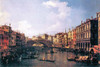 The Rialto Bridge.  High quality vintage art reproduction by Buyenlarge.  One of many rare and wonderful images brought forward in time.  I hope they bring you pleasure each and every time you look at them. Poster Print by Canaletto - Item # VARBLL05