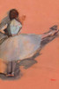 Ballet Dancer.  High quality vintage art reproduction by Buyenlarge.  One of many rare and wonderful images brought forward in time.  I hope they bring you pleasure each and every time you look at them. Poster Print by Edward Degas - Item # VARBLL058