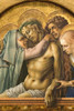 Pieta; Demidoff Altarpiece.  High quality vintage art reproduction by Buyenlarge.  One of many rare and wonderful images brought forward in time.  I hope they bring you pleasure each and every time you look at them. Poster Print by Carlo Crivelli - I