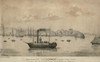 The Clermont Robert Fulton'S First Steamship Starting Its First New York To Albany Voyage. It Sailed 150 Miles Upstream In 32 Hours At An Average Speed Of Five Mile Per Hour. August 17-18 1807. Lifeofrobertfult00Reigrich0239 History ( - Item # VAREVC