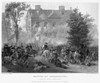 Battle Of Germantown, 1777. /Nthe American Attack On The House Of Benjamin Chew, A British Stronghold During The Battle Of Germanttown, Pennsylvania, 3-4 October 1777. Steel Engraving, 19Th Century. Poster Print by Granger Collection - Item # VARGRC0