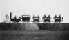 1929 Re-Enactment Photo Of The Dewitt Clinton Steam Engine Making Its First Trip With Passengers From Albany To Schenectady On August 9 1831. The Passenger Cars Are Still Designed Like Hores Drawn Carriages. Lc-Usz62-104196 History ( - Item # VAREVCH