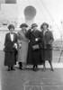 Curies And Meloney, 1921. /Nfrench Chemist Marie Curie (Second From Right) With Journalist Marie Mattingly Meloney, Irene Curie, And Eve Curie Aboard A Ship In New York Harbor. Photograph, 1921. Poster Print by Granger Collection - Item # VARGRC06198