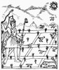 Incan Agriculture. /Nguarding The Terraced Fields Of Maize From Predators. Pen And Ink Drawing From 'El Primer Nueva Cronica Y Buen Gobierno' (The First New Chronicle And Good Government), 1583-1600, By Felipe Guaman Poma De Ayala. Poster Print by Gr