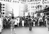 Women'S Rights, 1970. /Nwomen Marching Down New York'S Fifth Avenue To A Rally In Support Of The Women'S Liberation Movement, 26 August 1970. On The Extreme Left, Wearing A White Hat, Is Congresswoman Bella Abzug. Poster Print by Granger Collection -
