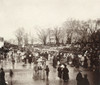 Lincoln'S Inauguration. /Nthe Second Inauguration Of Abraham Lincoln As President Of The United States, Washington, D.C., 4 March 1865. The Crowd Includes African American Troops Who Marched In The Inaugural Parade. Poster Print by Granger Collection Lincoln'S Inauguration. /Nthe Second Inauguration Of Abraham Lincoln As President Of The United States, Washington, D.C., 4 March 1865. The Crowd Includes African American Troops Who Marched In The Inaugural Parade. Poster Print by Granger Collection