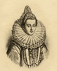 Louise De Lorraine-Vaudemont, 1553-1601. Queen Of France, 1575-1589. Wife Of Henri Iii. Photo-Etching From An Old Portrait In The Louvre. From The Book _ Lady Jackson?S Works, Viii. The Last Of The Valois Ii? Published London 1899. PosterPrint - Item