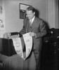 Machine Printing Out An Experimental 'Radio Newspaper' At The National Association Of Broadcasters Convention In 1938. The Equipment Costs And Print Quality Worked Against The Adoption Of This Technology By The General Public. History - Item # VAREVC