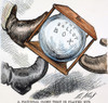Election Cartoon, 1876. /N'A National Game That Is Played Out.' American Cartoon By Thomas Nast, 1876, Depicting The Ballot Box As A Political Football In The Hayes-Tilden Election, In Which Twenty Electoral Votes Were Disputed. Poster Print by Grang