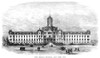 New York: Hospital, 1867. /Ngerman Hospital, Now The Lenox Hill Hospital, Between 76Th And 77Th Streets And Between Lexington Avenue And Park Avenue In New York City. Wood Engraving, American, 1867. Poster Print by Granger Collection - Item # VARGRC0