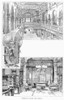 Pullman: Arcade, C1885. /Ninterior Of The Arcade, Showing The Library, At The Planned Community Of Pullman, Illinois, Founded By George Pullman In 1885 For Workers Of His Railroad Company. Line Engraving, 19Th Century. Poster Print by Granger Collect Pullman: Arcade, C1885. /Ninterior Of The Arcade, Showing The Library, At The Planned Community Of Pullman, Illinois, Founded By George Pullman In 1885 For Workers Of His Railroad Company. Line Engraving, 19Th Century. Poster Print by Granger Collect