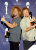 Michael Anthony, Sammy Hagar Of Van Halen, Inductees In The Press Room For Induction Ceremony Rock And Roll Hall Of Fame, Waldorf-Astoria Hotel, New York, Ny, March 12, 2007. Photo By George TaylorEverett Collection Celebrity - Item # VAREVC0712MREUG